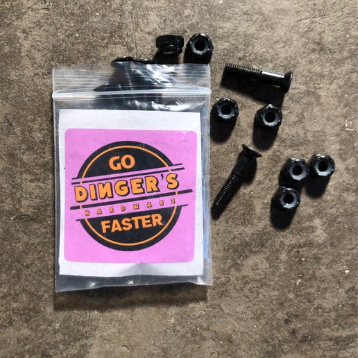 Dinger's Hardware - 8 PK Hardware - Black
