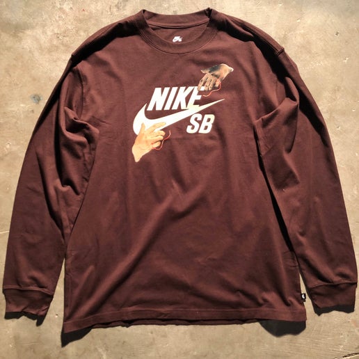 Nike SB - City of Love Long Sleeve Tee - Earth Brown