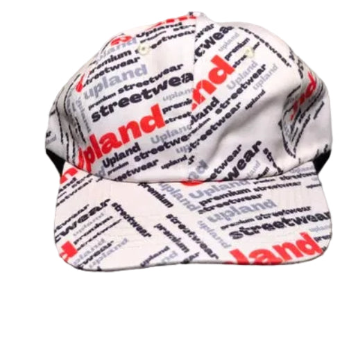 Upland Clothing Co. - Letter Strapback Hat - Cream