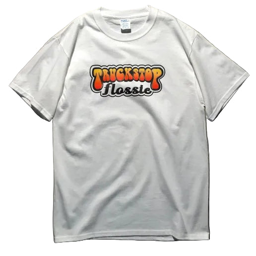 True East - Truckstop Flossie Tee - White - Size Small
