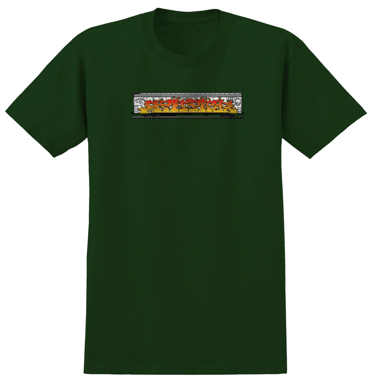 Spitfire Wheels - Savie II Train Yard T-Shirt - Forest Green