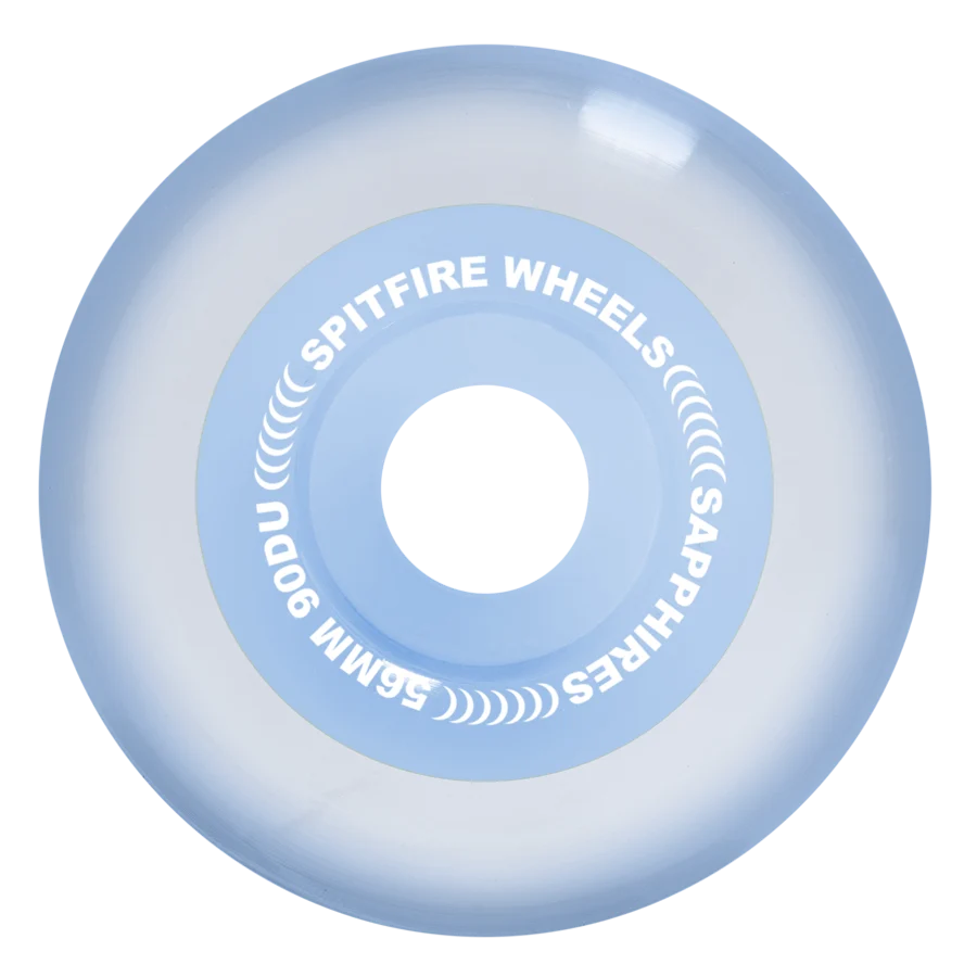 Spitfire Wheels - April Sapphire Radial Wheel - 56mm 90d Crystal Blue