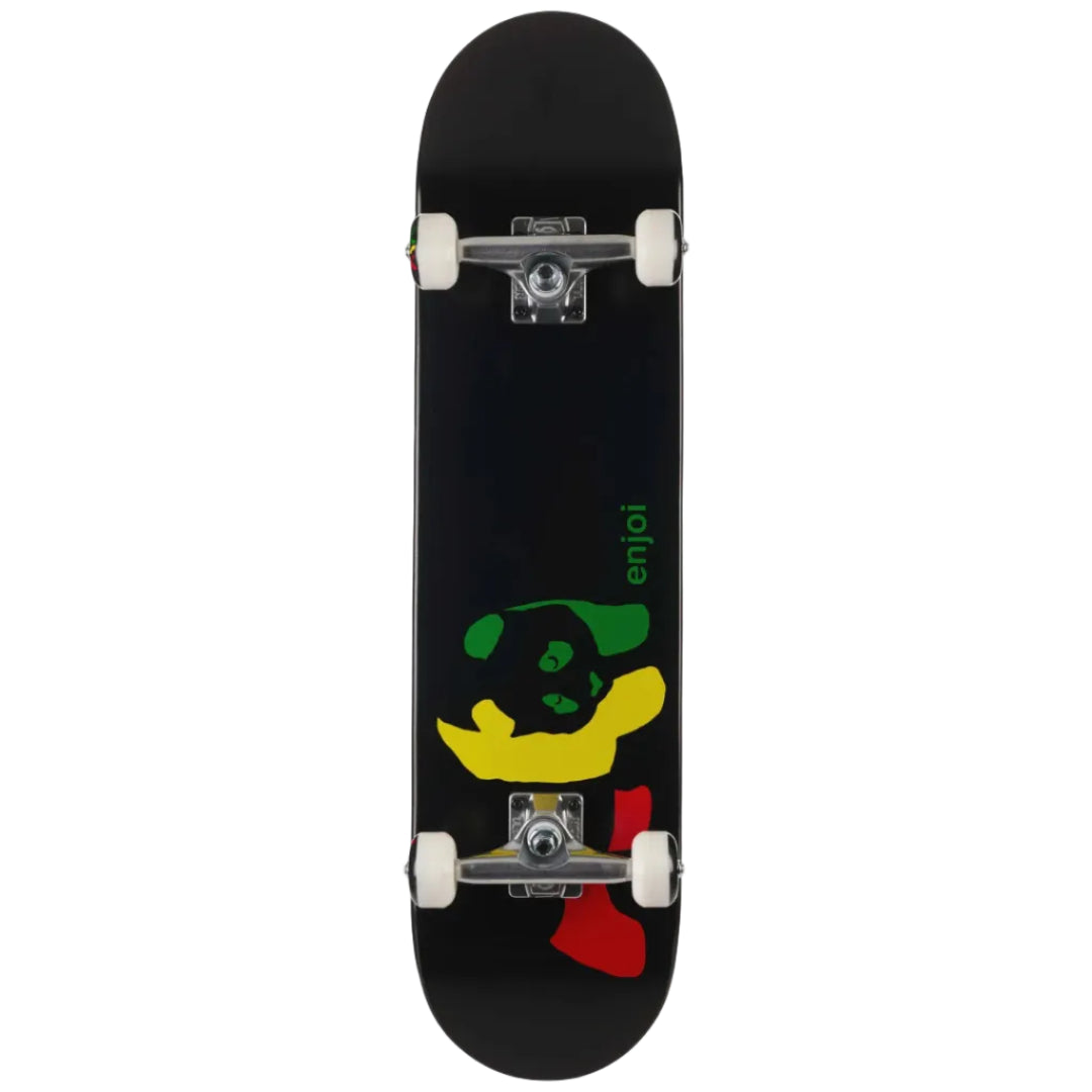 Enjoi Skateboards - Rasta Panda Complete Skateboard - 7.75"