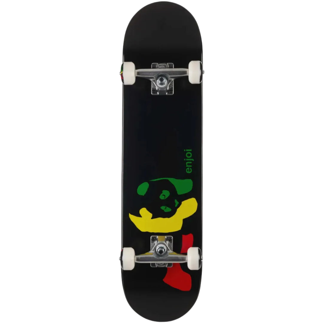 Enjoi Skateboards - Rasta Panda Complete Skateboard - 8.25"