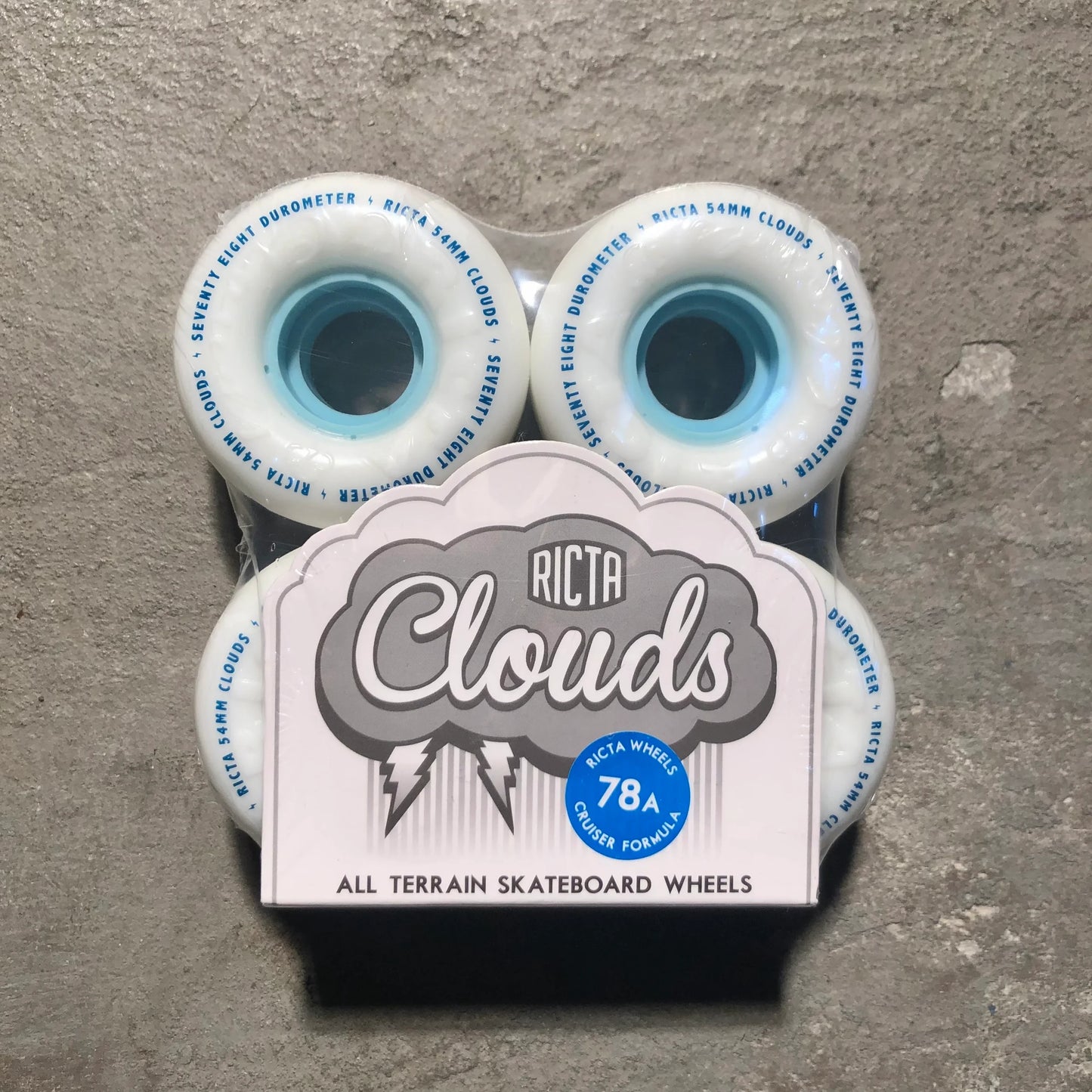 Ricta Wheels - Clouds 78a - White