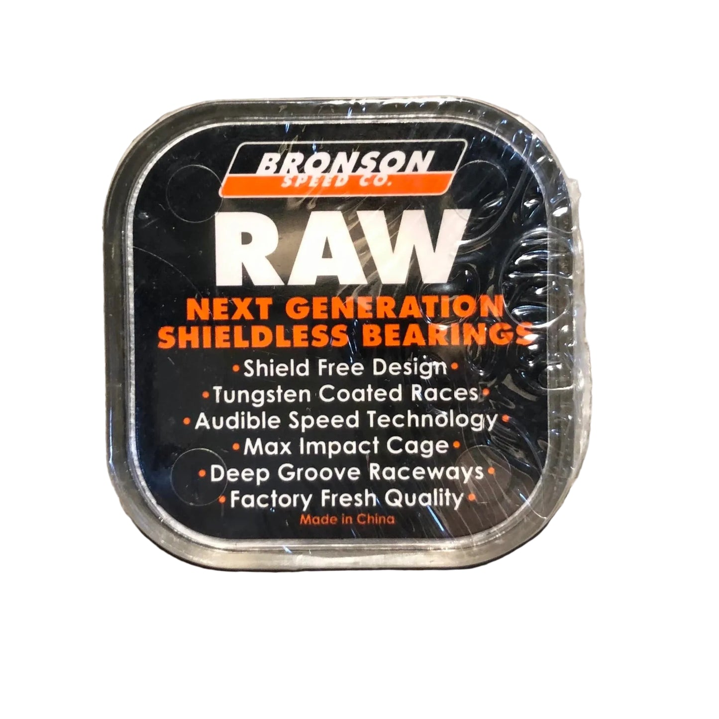 Bronson - Raw 8-pack Bearings