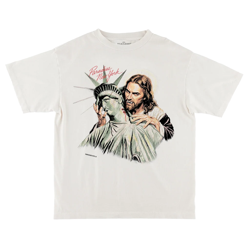 Paradise NYC - Sins Of Our Fathers T-Shirt - Off White