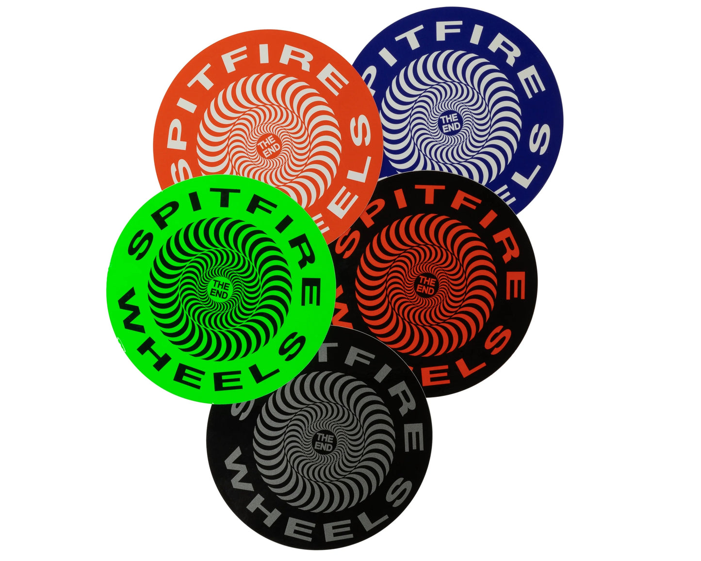 Spitfire Wheels - Classic Medium Sticker - Assorted Colors