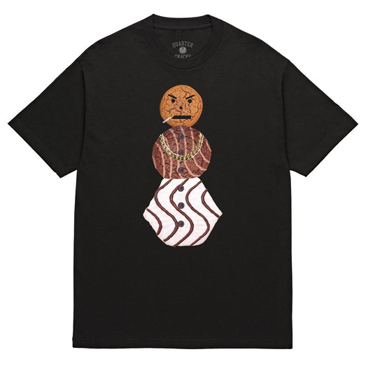 Quartersnacks - Big Snackman T-Shirt - Black