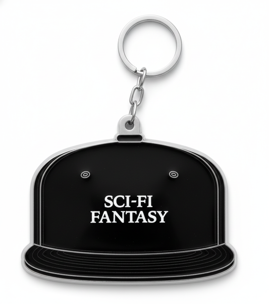 Sci-Fi Fantasy - Logo Hat Keychain