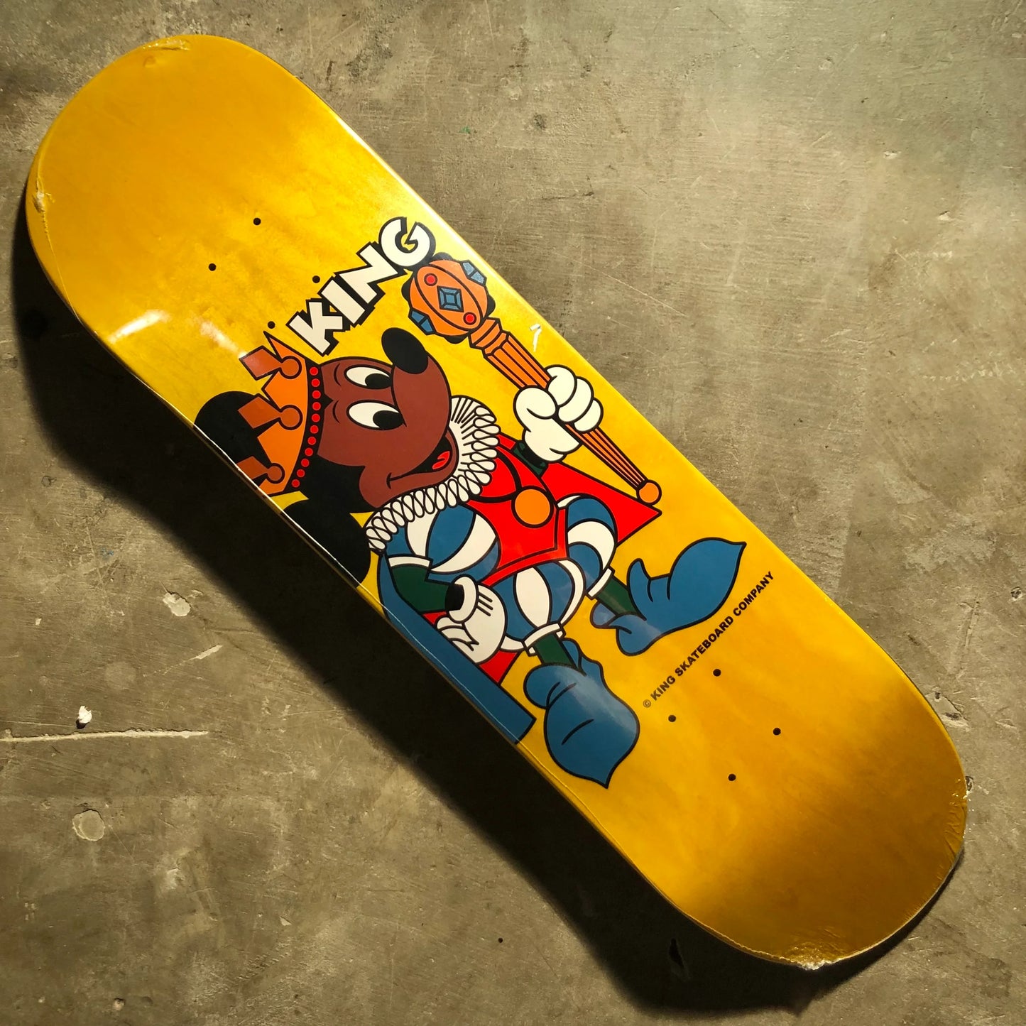 King Skateboards - Mickey Team Deck - Assorted Stains