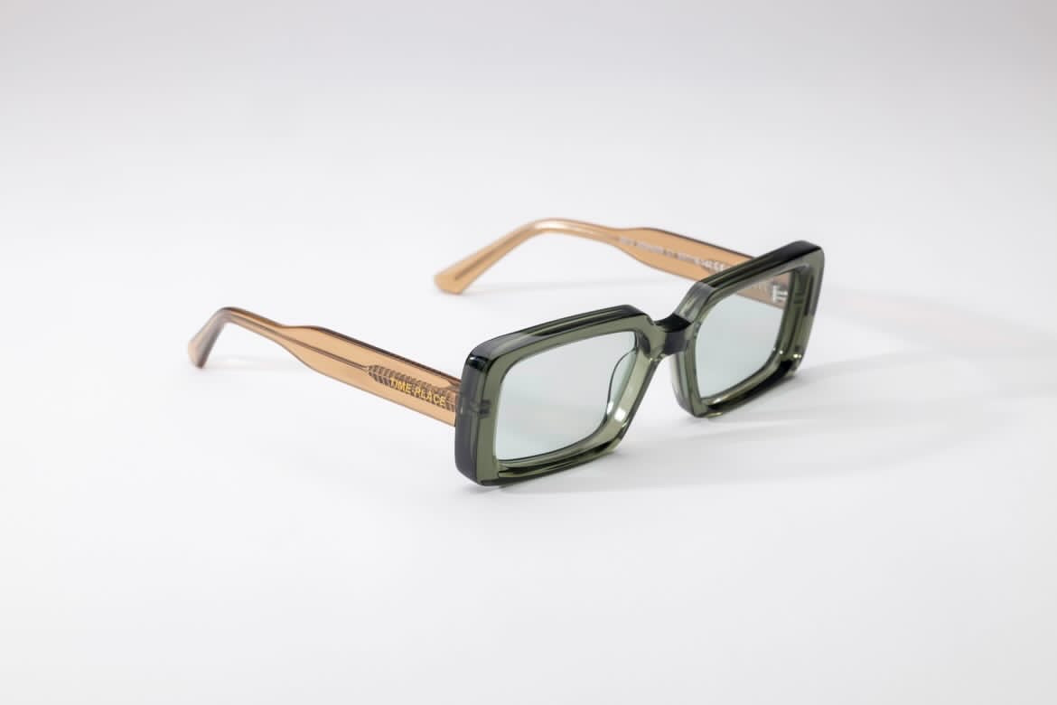 Time-Place - Lawrence Sunglass Frame - Olive