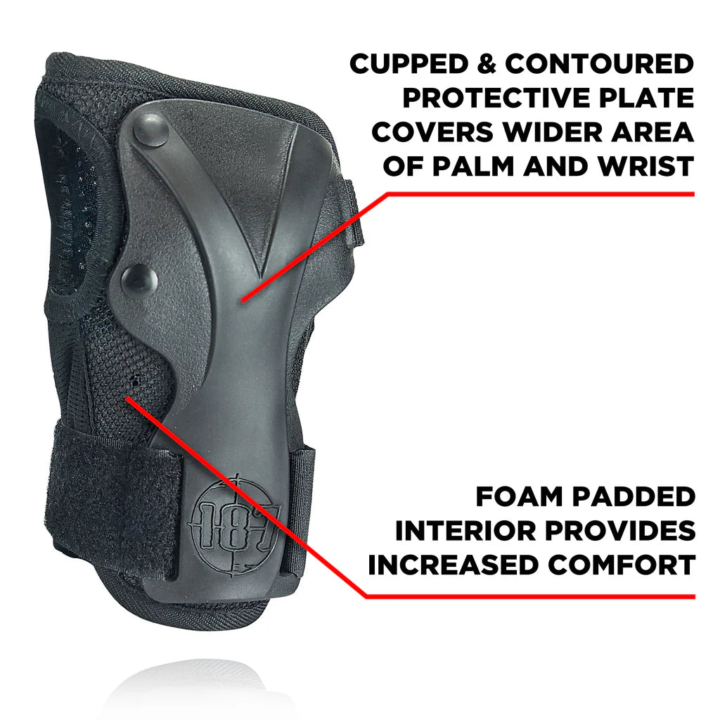 187 Killer Pads - Derby Wrist Guard - Black
