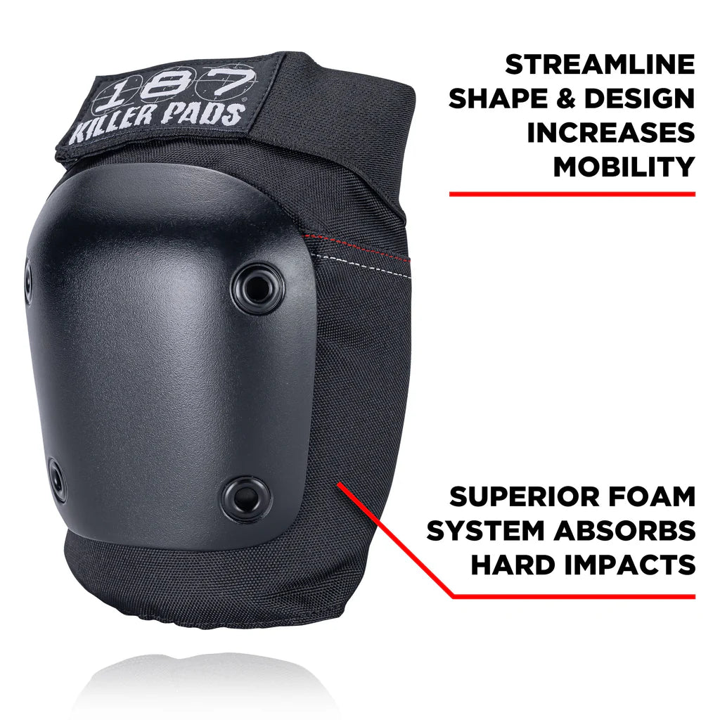 187 Killer Pads - Fly Knee Pad Set - Black