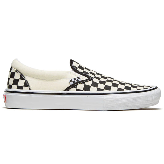 Vans - Skate Slip On - Checkerboard - Black - White
