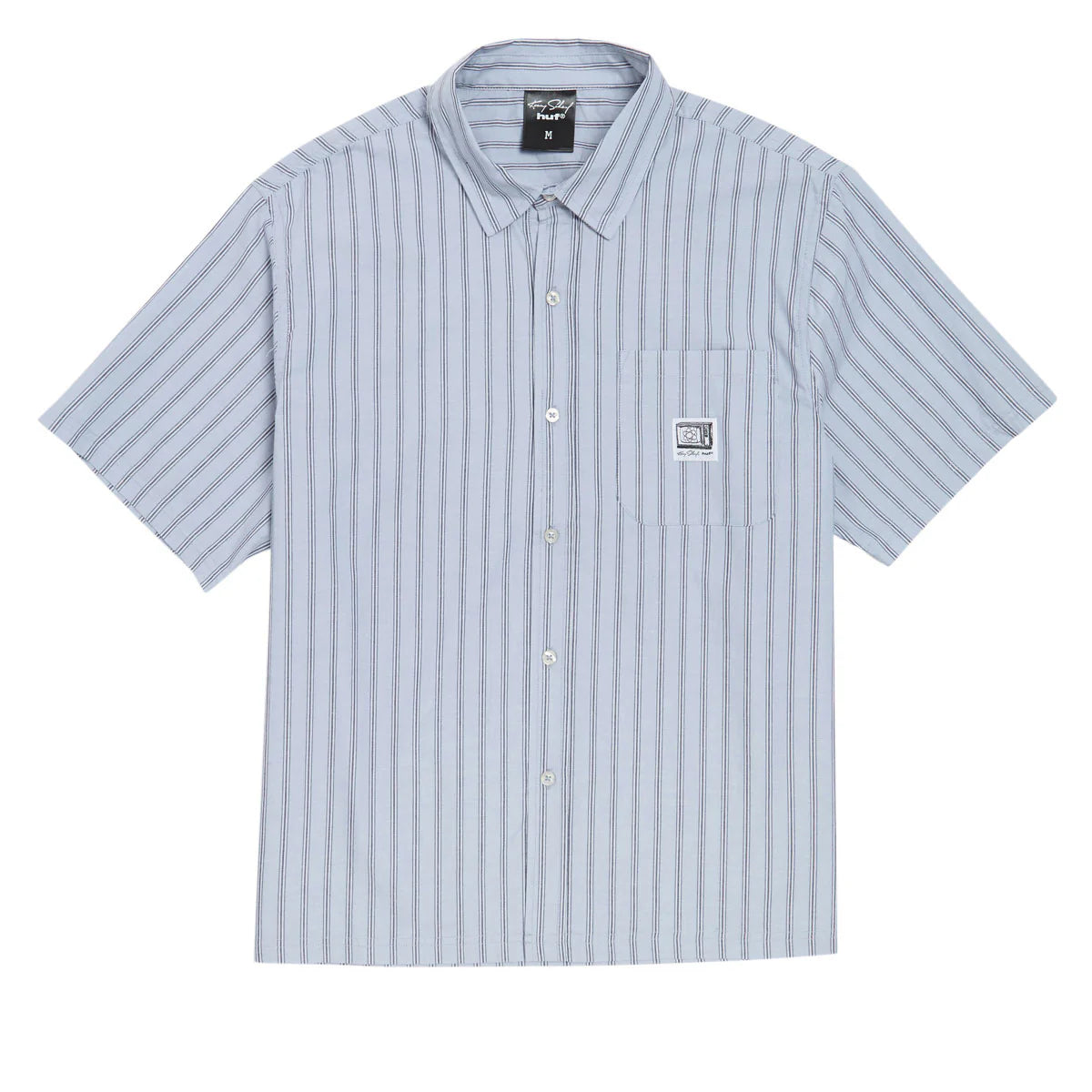 HUF - Kenny Scharf Television Stripe Button Down Shirt - Multi