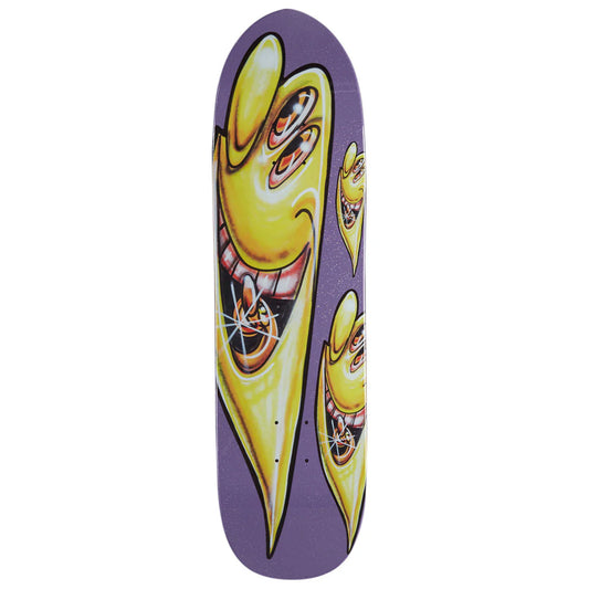 HUF - Kenny Scharf Karbombz Purple Cruiser Deck - 8.5"