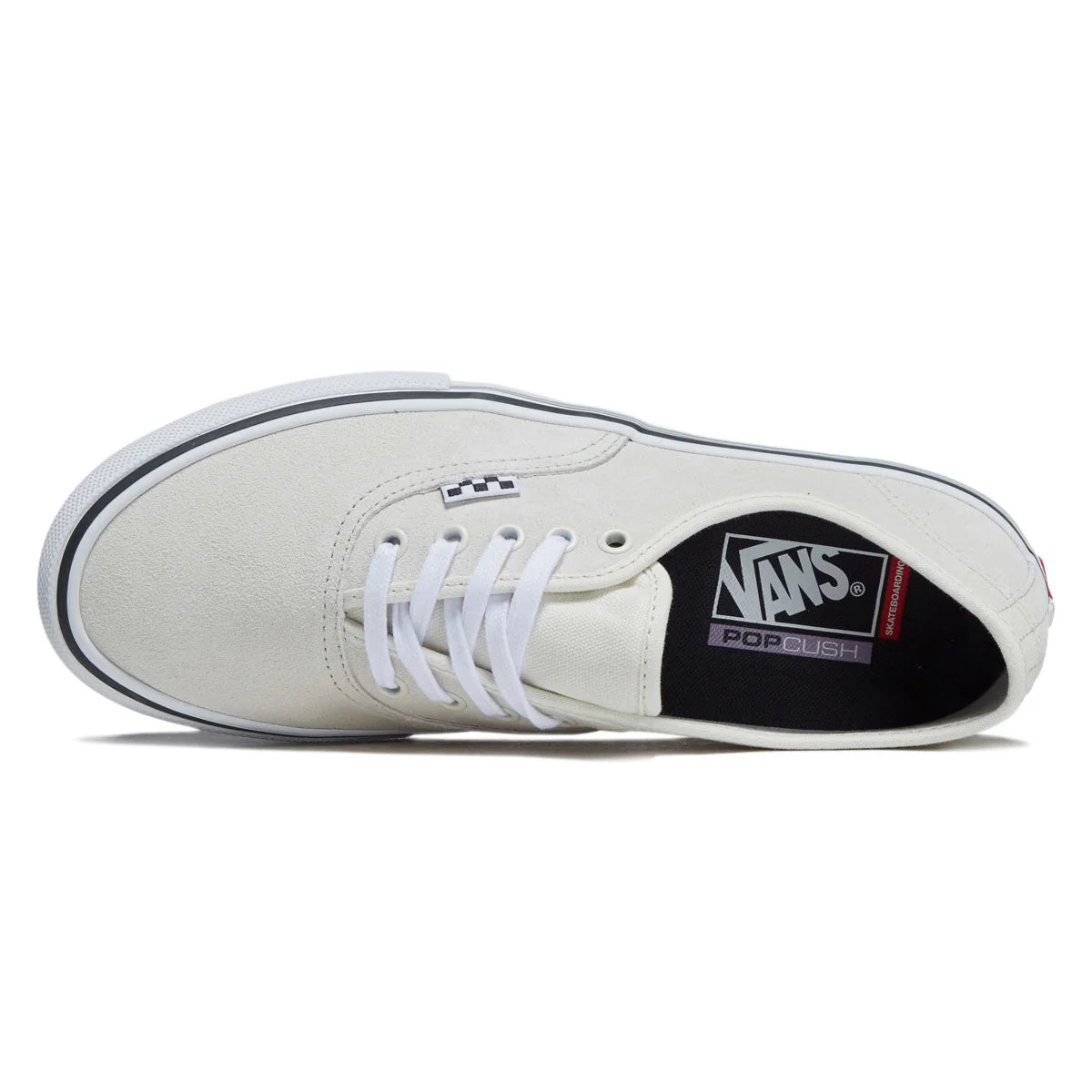 Vans - Skate Authentic Shoe - White / Gunmetal