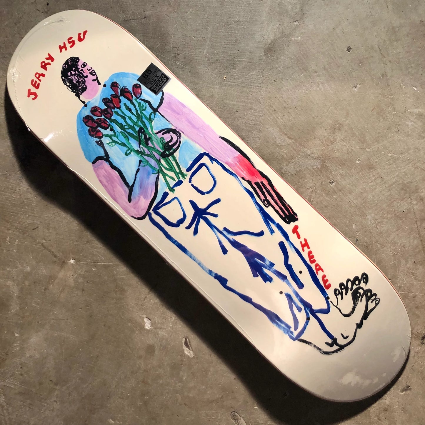 There Skateboards - Jerry Hsu Skateshop Day Guest Model Deck - 8.25"