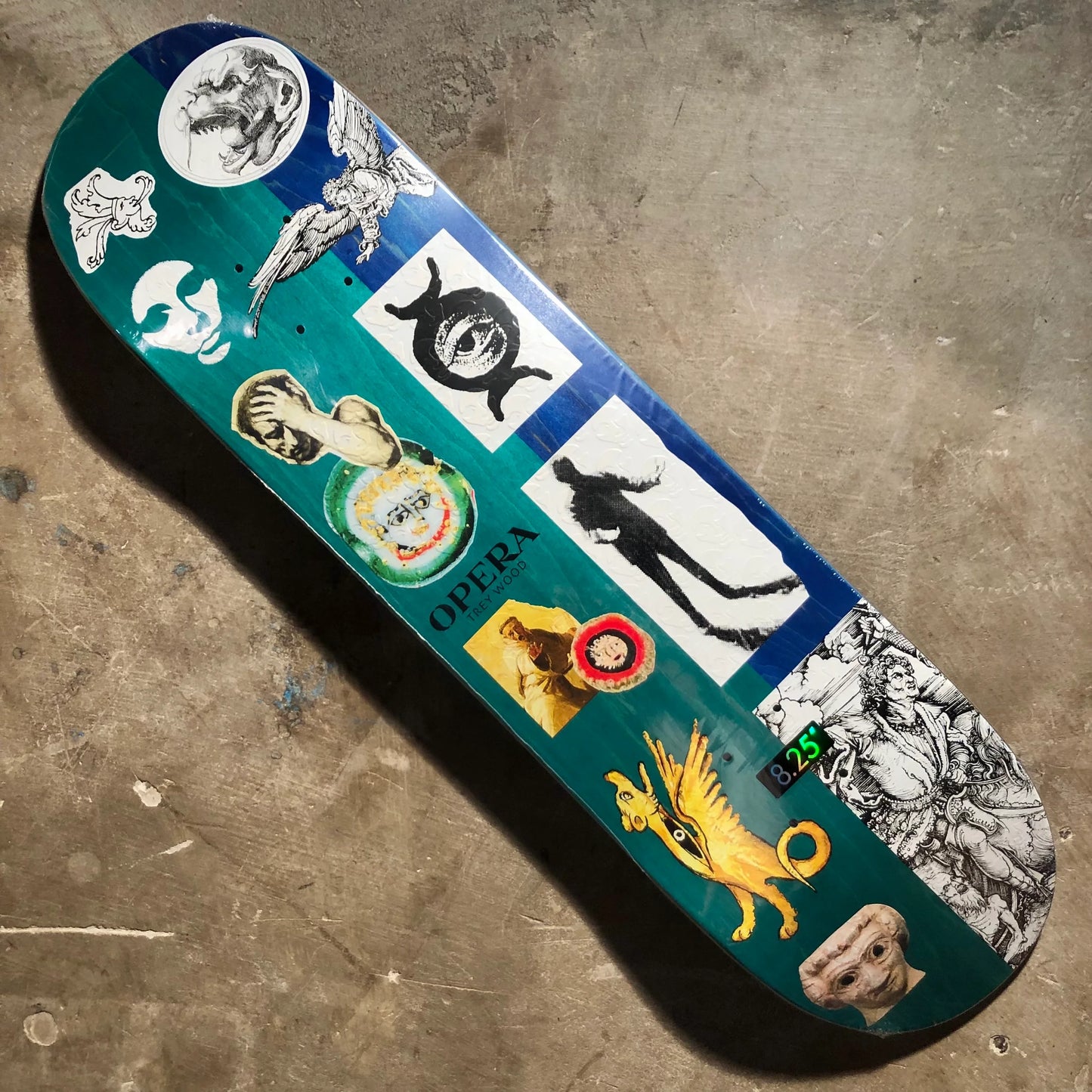 Opera Skateboards - Trey Wood Other Side EX7 Deck - 8.25"