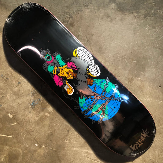 Welcome Skateboards - Unchained on Popsicle Deck - Black 8.75"