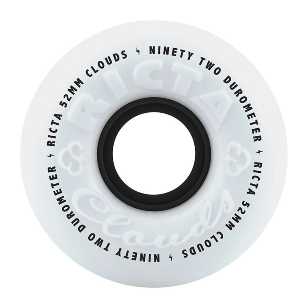 Ricta Wheels - Clouds 92a - Black / White