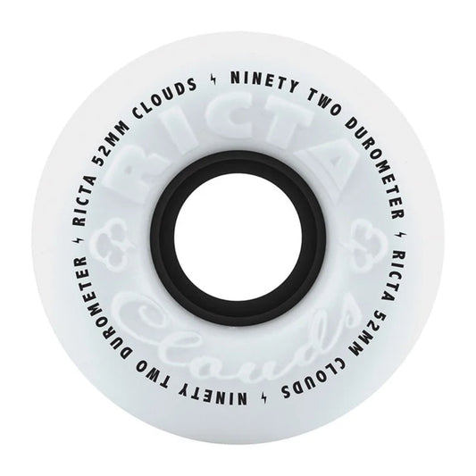 Ricta Wheels - Clouds 92a - Black / White