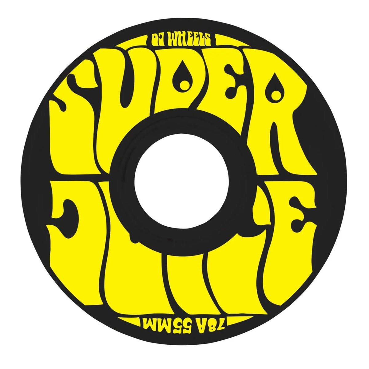OJ Wheels - Mini Super Juice Wheel - Black 55mm 78a