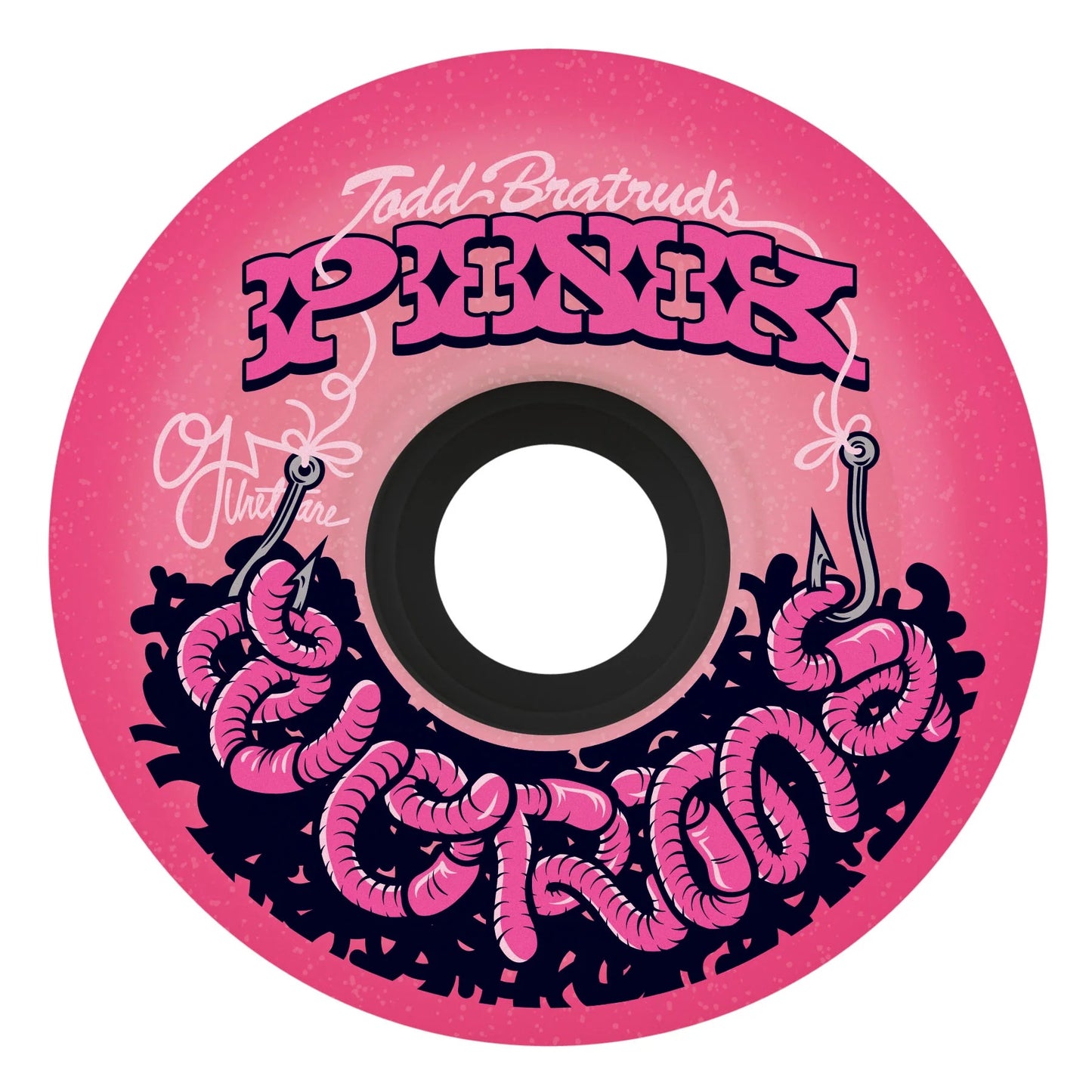 OJ Wheels - Todd Bratrud Pink Worms Super Juice Wheel - 60mm 78a