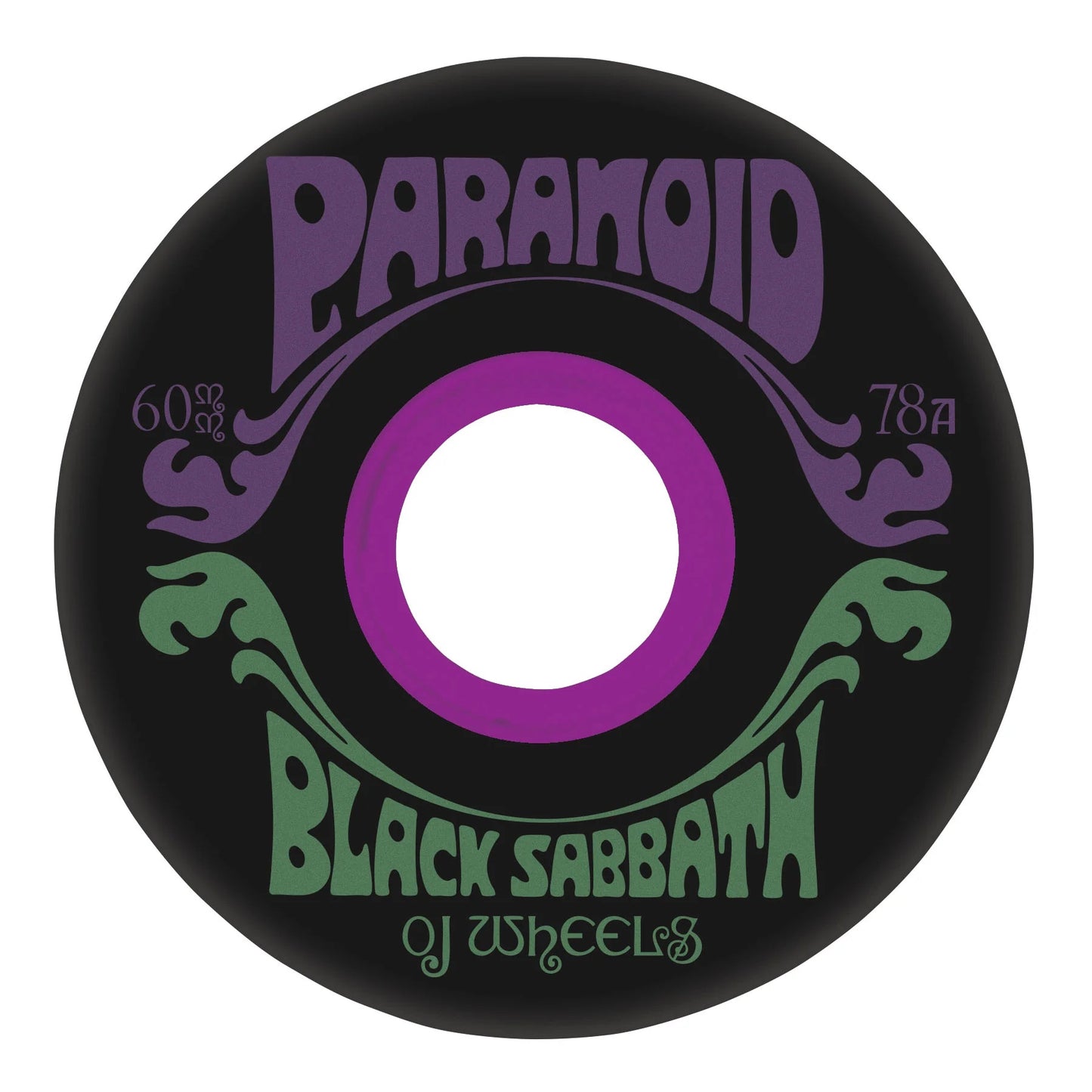 OJ Wheels - Black Sabbath Paranoid Super Juice Wheel - 60mm 78a