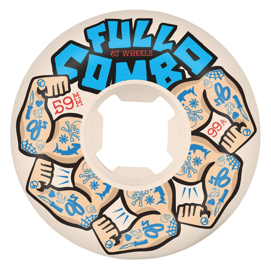 OJ Wheels - Team Elite Full Combo Wheel - 59mm 99a
