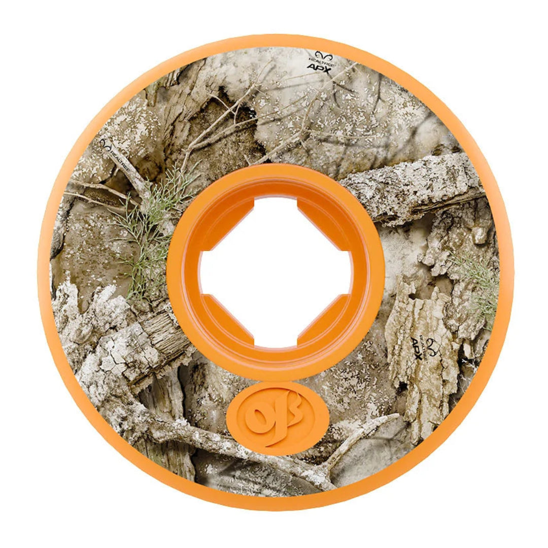 OJ Wheels - Realtree APX Keyframe 2 Wheel - Orange 56mm 92a