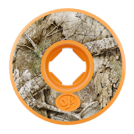 OJ Wheels - Realtree APX Keyframe 2 Wheel - Orange 56mm 92a