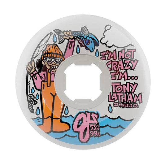 OJ Wheels - Tony Latham Elite Full Combo Wheel - 53mm 99a