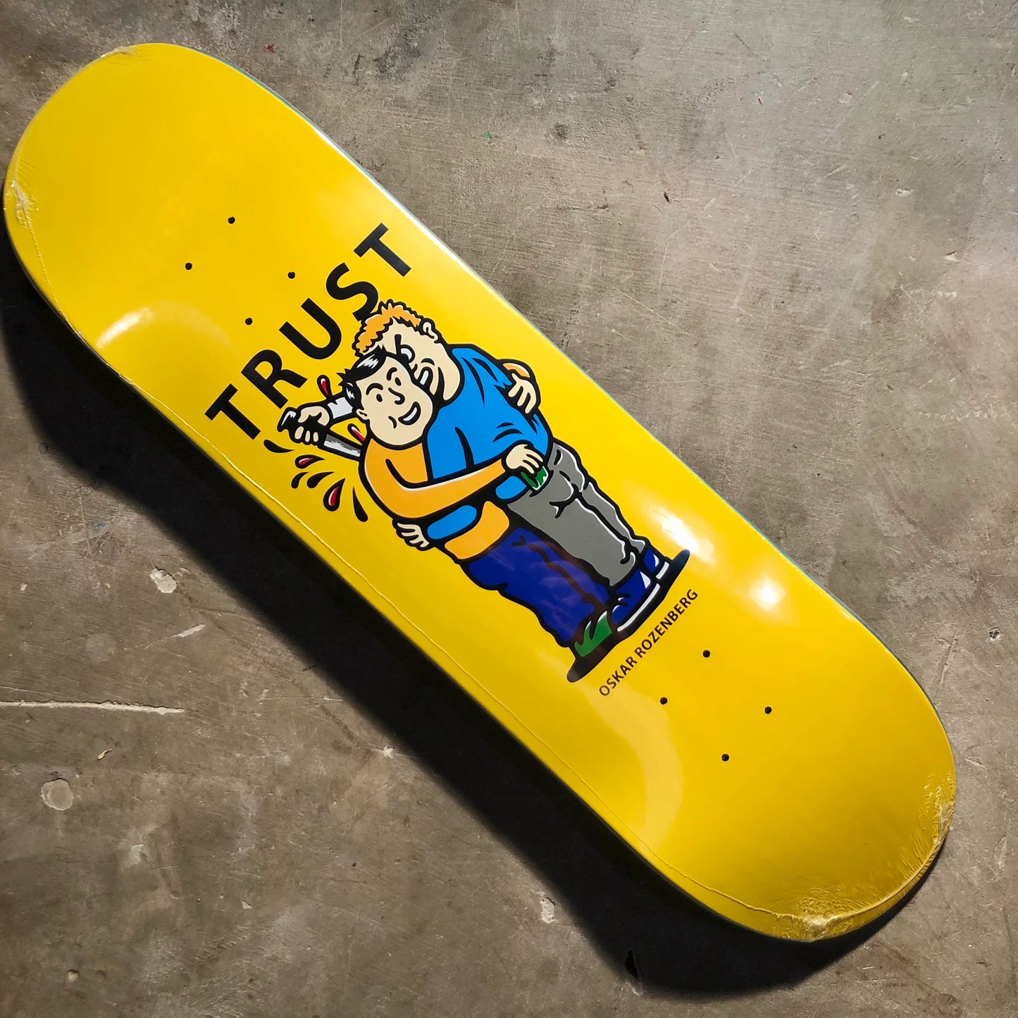 Polar Skate Co. - Oskar Rozenberg Trust Deck - 8.375" Yellow