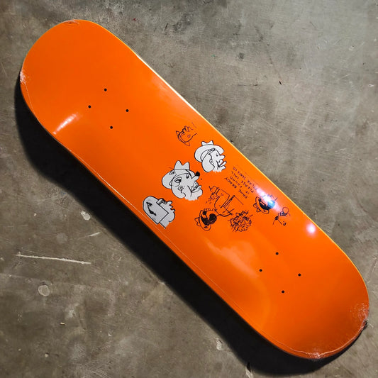 Polar Skate Co. - Dane Brady Mia Deck - 8.5" Orange