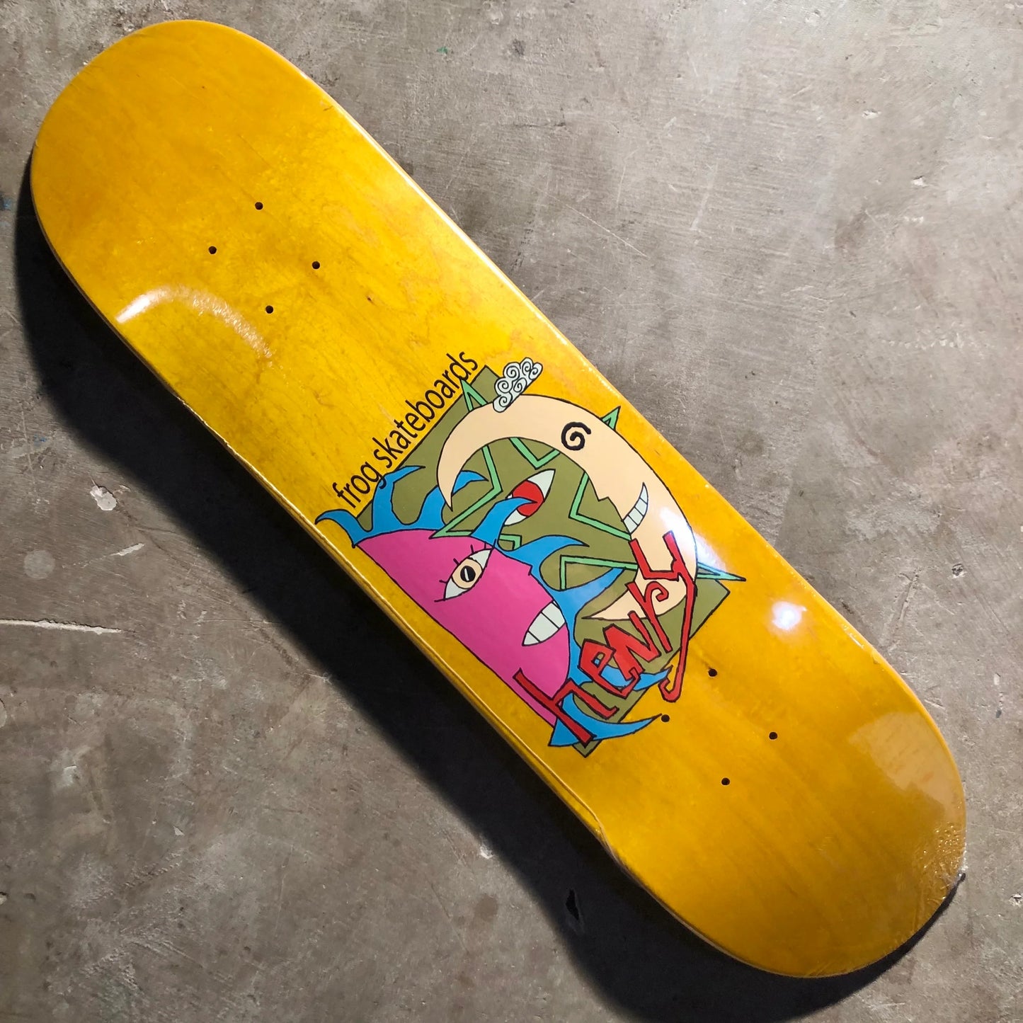 Frog - Sun Star Moon Dustin Henry Deck - 8.25"