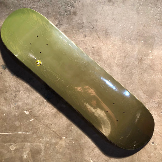 Motor Lobby Skateboards - Raised Stripes Deck - 8.0" Green