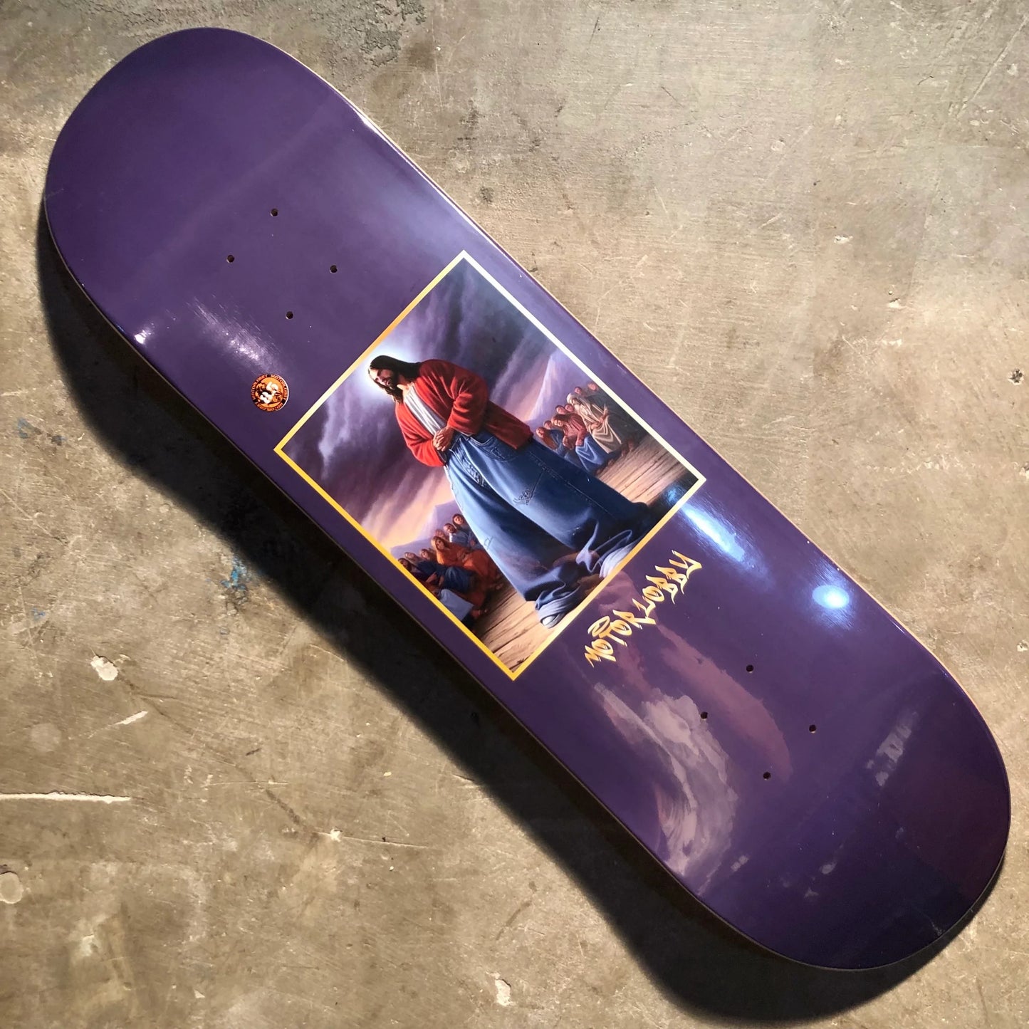 Motor Lobby Skateboards - Forbidden 14 Deck - 8.5" Purple