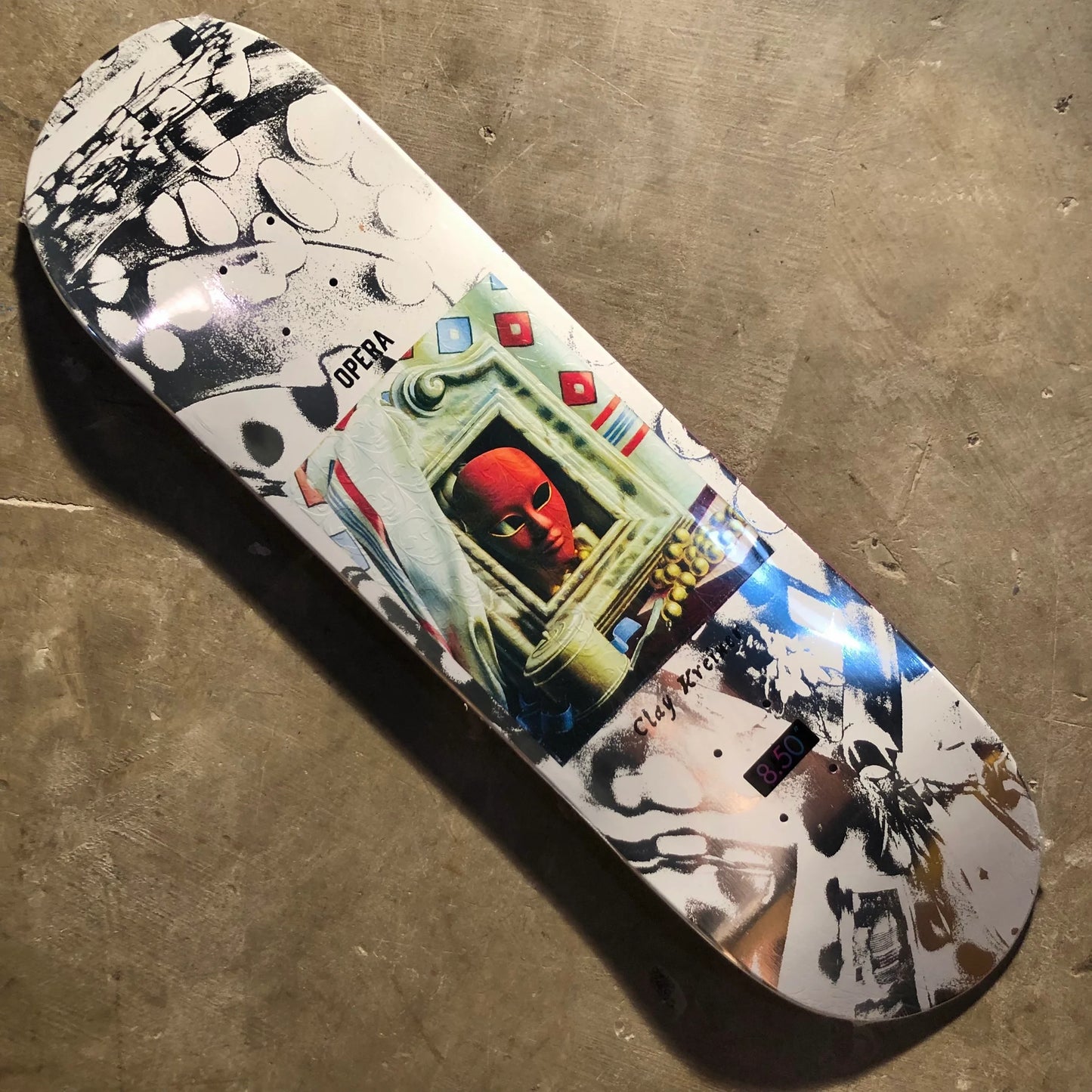 Opera Skateboards - Clay Kreiner Reflection EX7 Deck - 8.5"