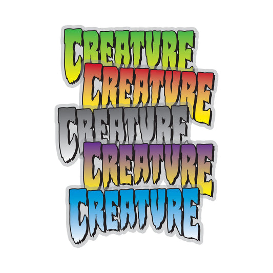 Creature Skateboards - Logo 5.25in Creature Sticker - Assorted Colors