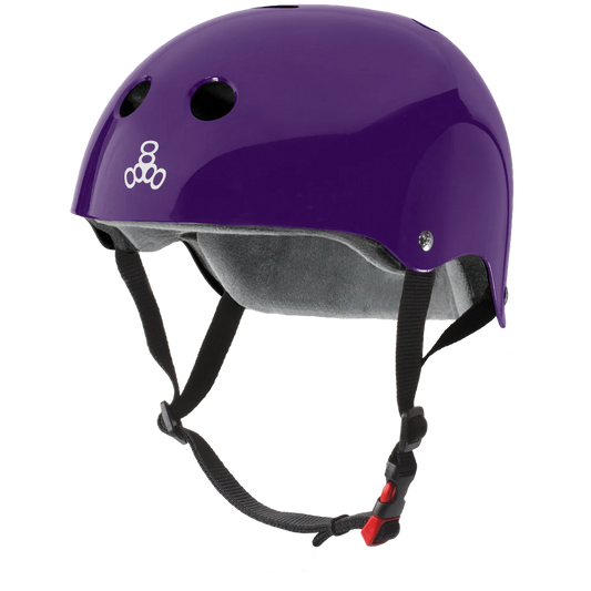 Triple 8 Helmets - The Certified Sweatsaver Helmet - Purple Matte