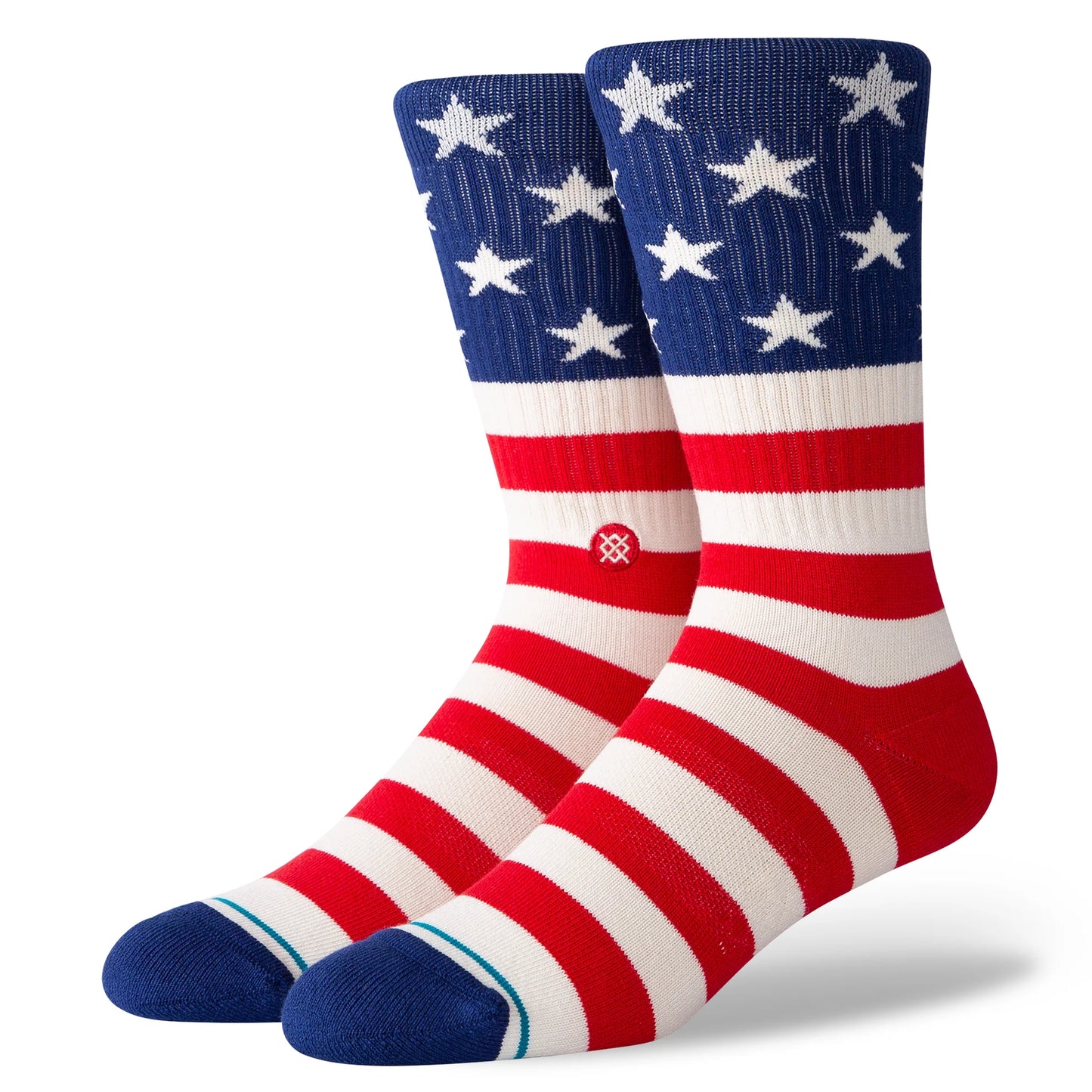 Stance Socks - The Fourth St Crew Sock - Red