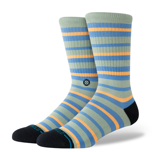 Stance Socks - Brett Crew Sock - Light Green
