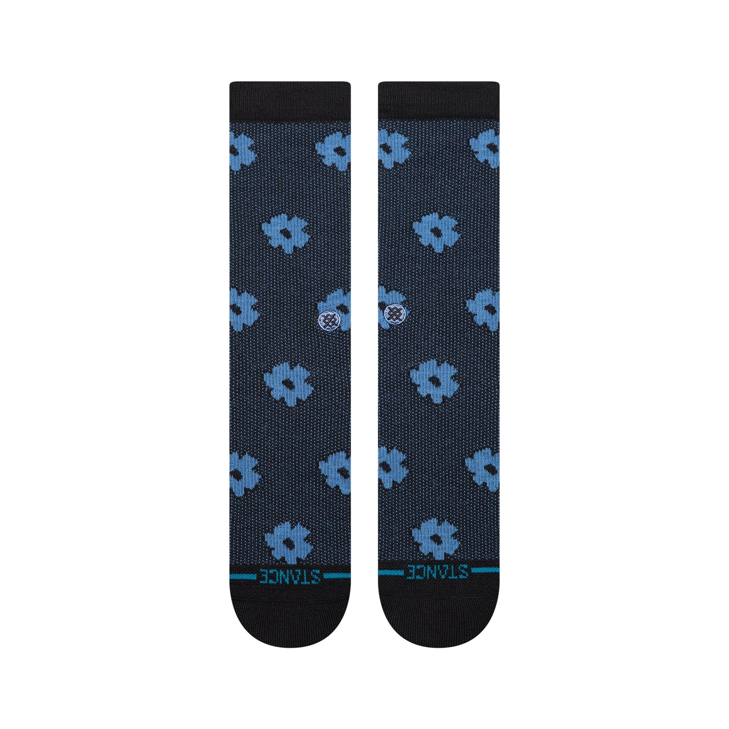 Stance Socks - Digital Daisy Crew Sock - Black