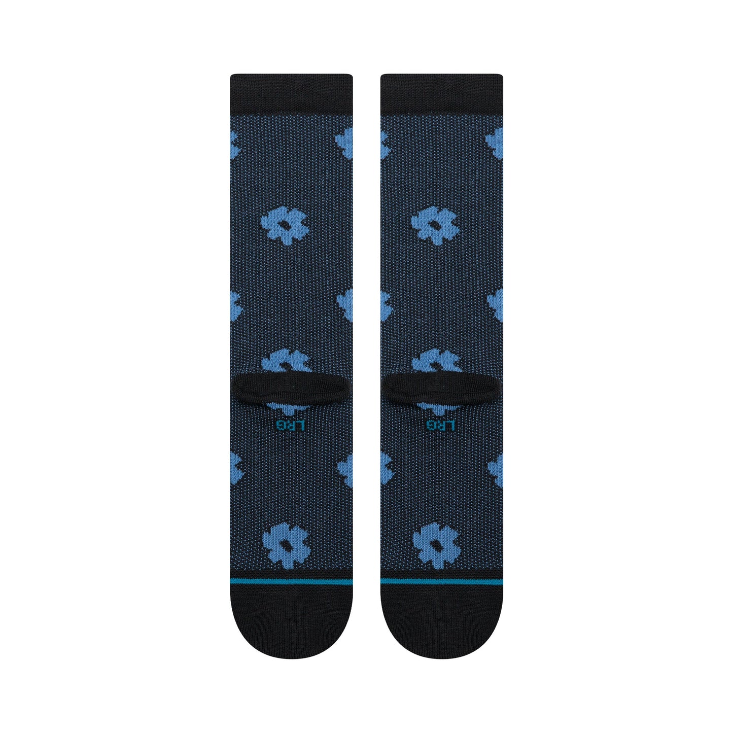Stance Socks - Digital Daisy Crew Sock - Black