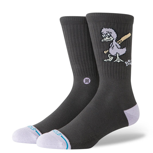 Stance Socks - Lights Out Crew Sock - Charcoal