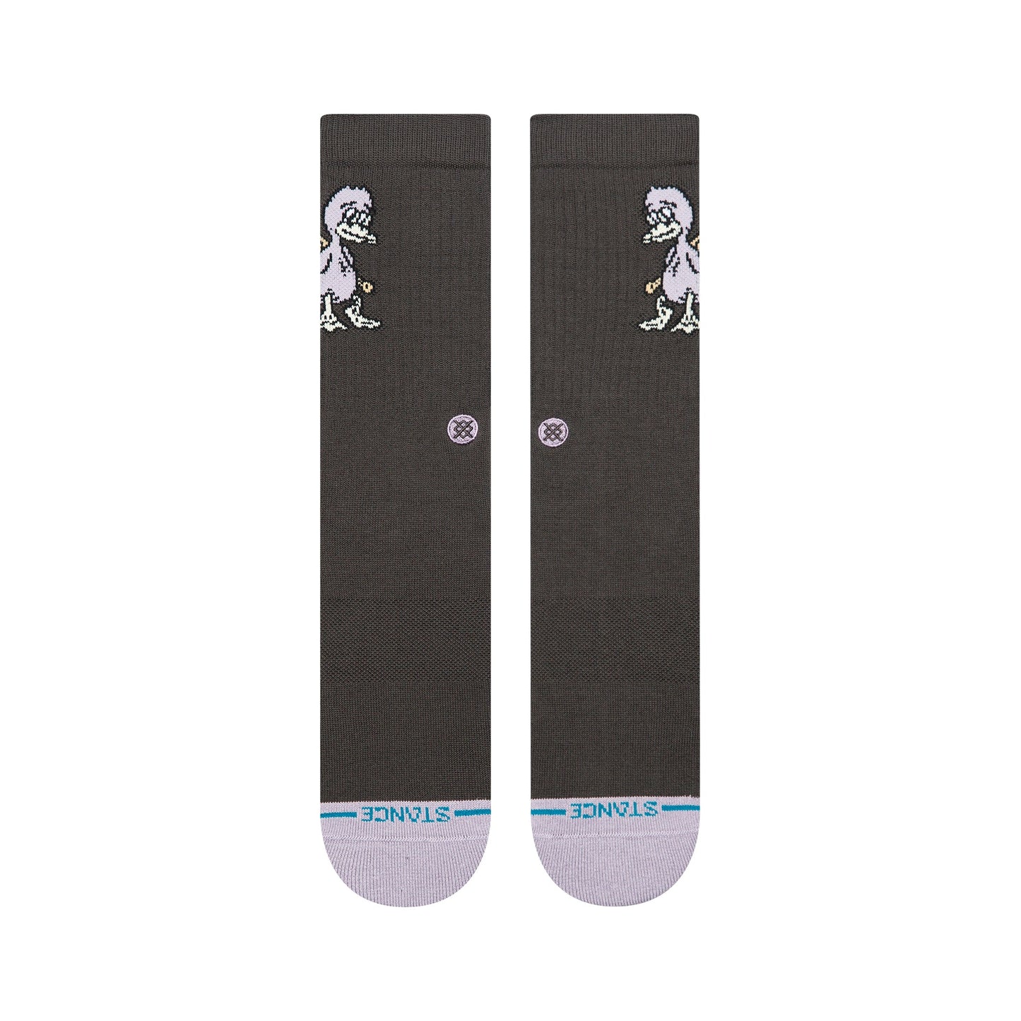 Stance Socks - Lights Out Crew Sock - Charcoal