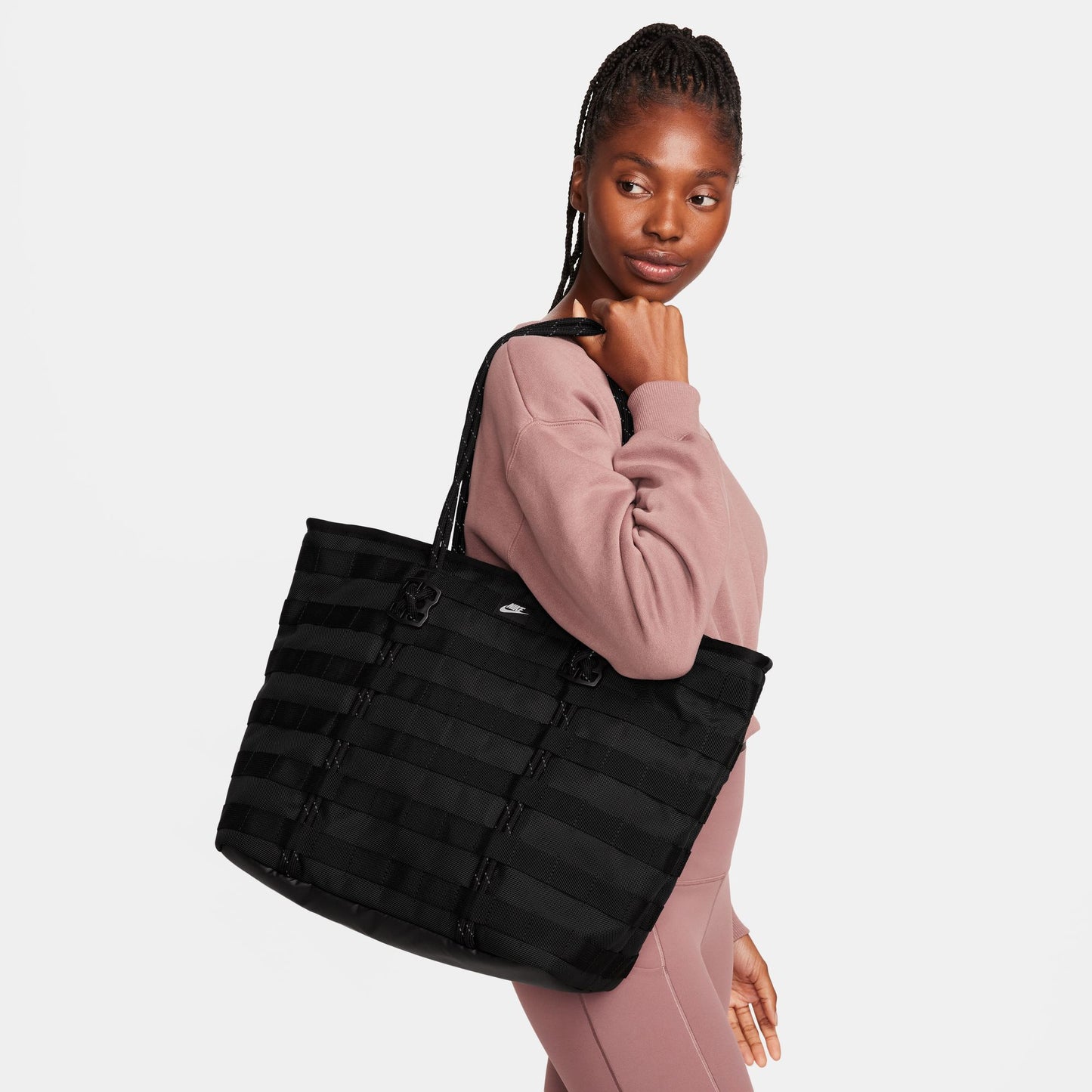 Nike - RPM Sportswear Tote Bag - Black / Black / White