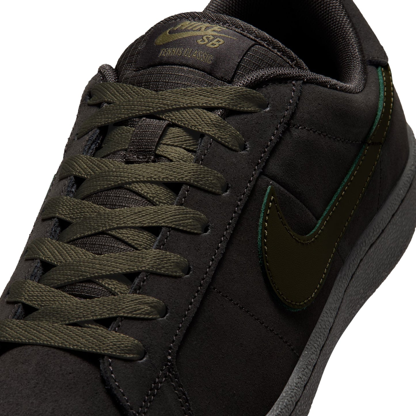 Nike SB - Zoom Tennis Classic Shoe - Deep Pewter / Medium Olive